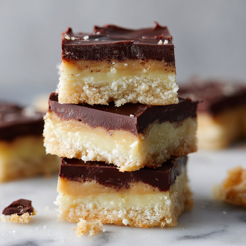 Millionaire’s Mini Bars Recipe - Recipe Image