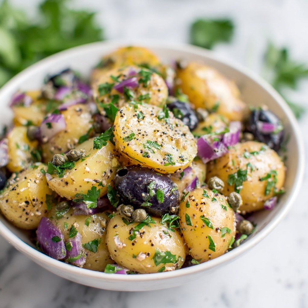 Mediterranean Potato Salad Recipe - Recipe Image
