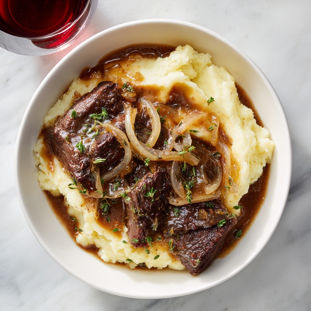 French Onion Pot Roast Recipe - Recipe Image