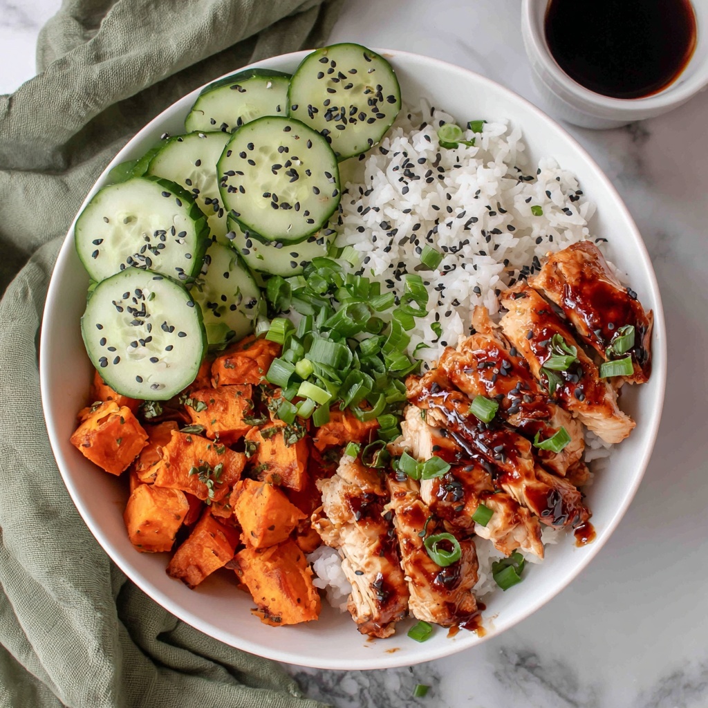 Hot Honey Chicken Bowls Recipe - Recipe Image
