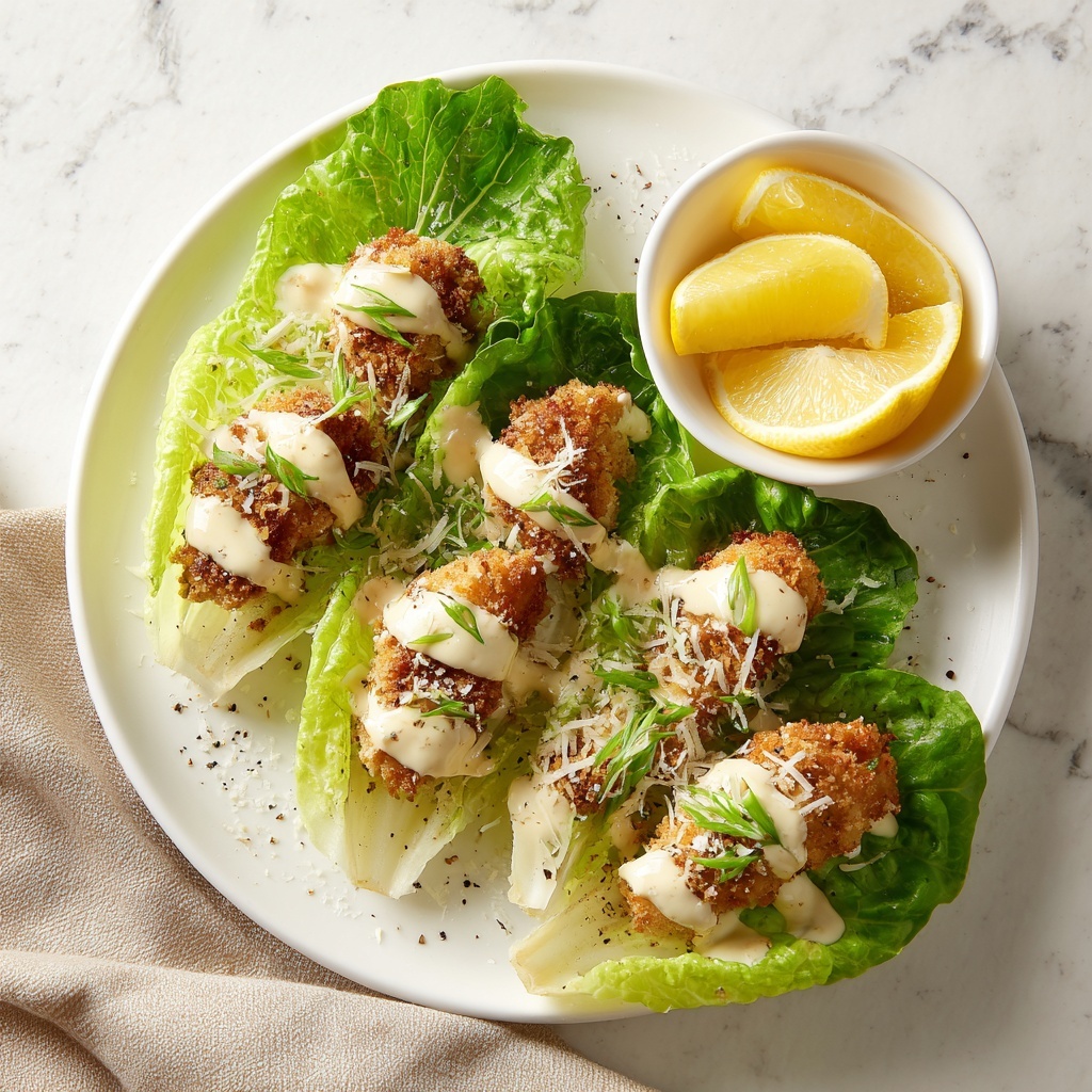 Air Fryer Chicken Caesar Cutlets Recipe - Recipe Image