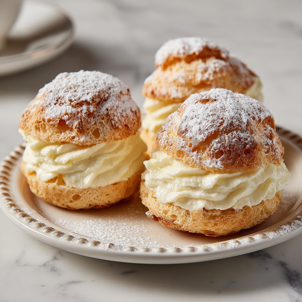 Easy Cream Puff Dessert Recipe - Recipe Image