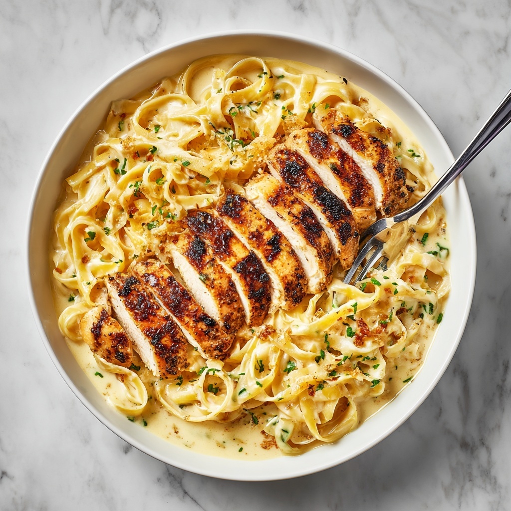 Blackened Chicken Alfredo Recipe - Recipe Image