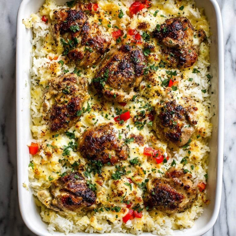 Italian Chicken Rice Casserole Recipe