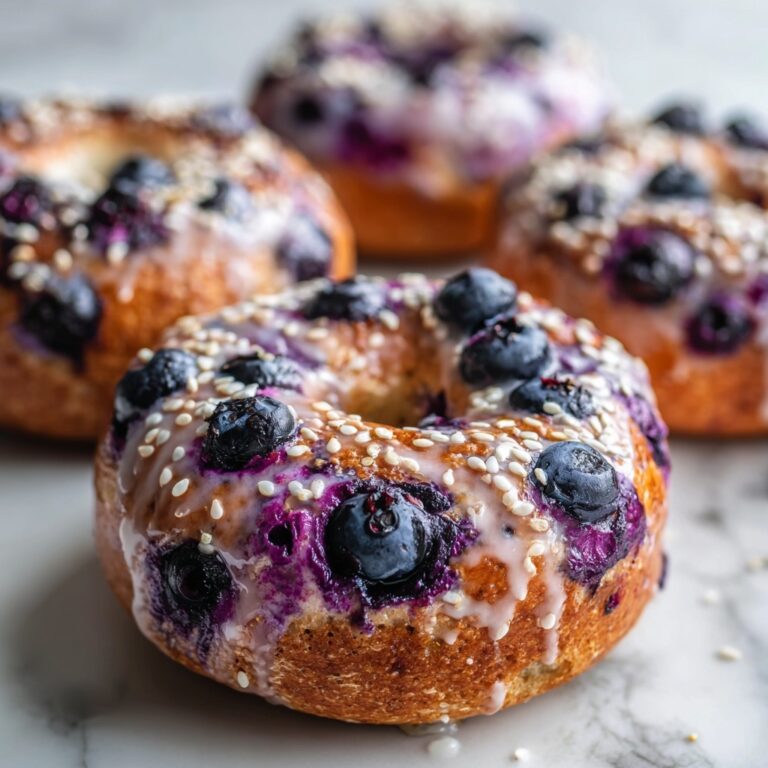 High Protein Blueberry Bagels Recipe