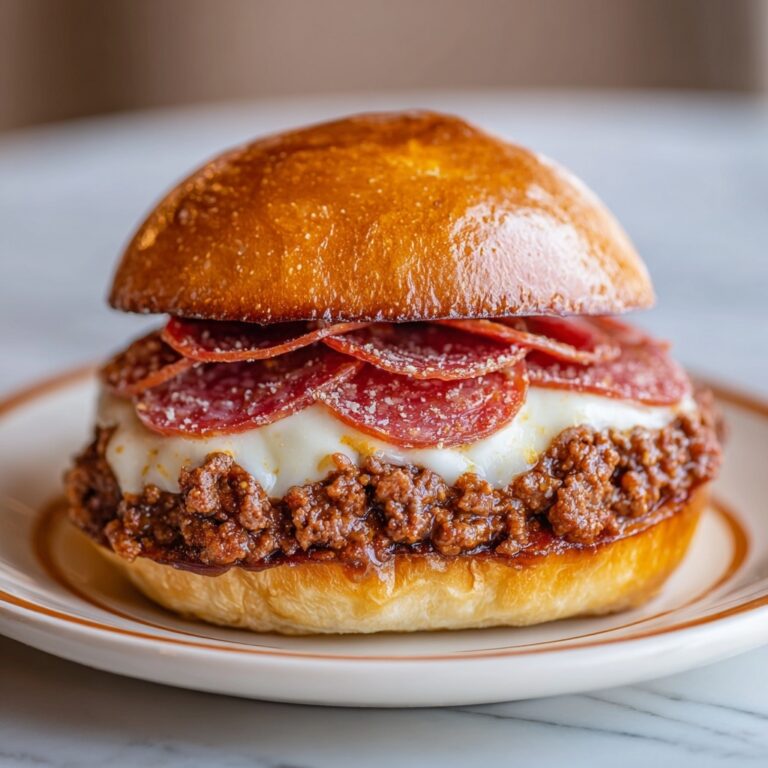 Crockpot Pizza Burgers Recipe