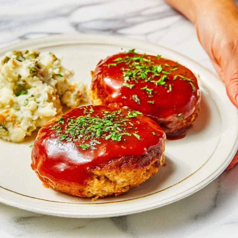 Easy Italian Mini Meatloaf Recipe