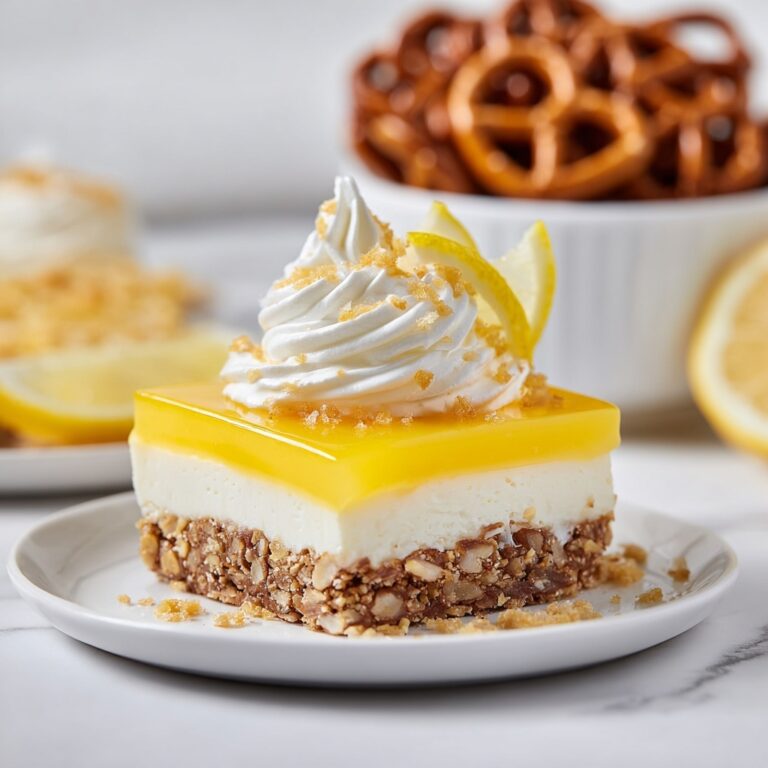 Lemon Pretzel Dessert Recipe