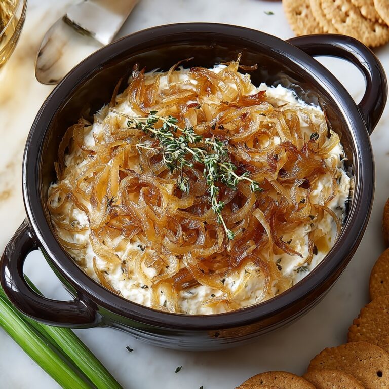 Creamy French Onion Dip Recipe