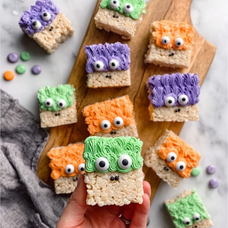 Monster Rice Krispie Treats Recipe