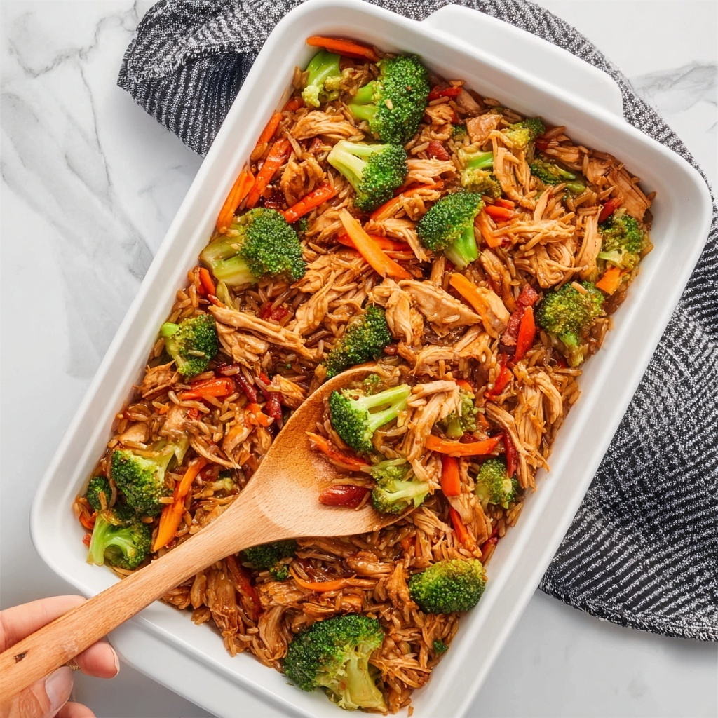 Teriyaki Chicken Casserole Recipe - Recipe Image