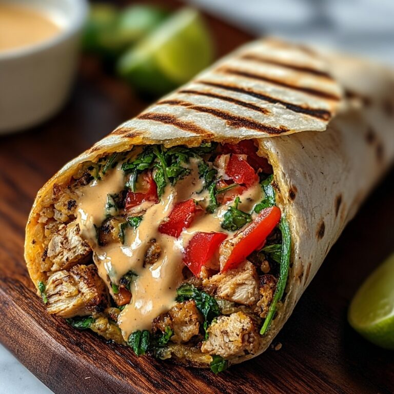 Chipotle Ranch Grilled Chicken Burrito Recipe