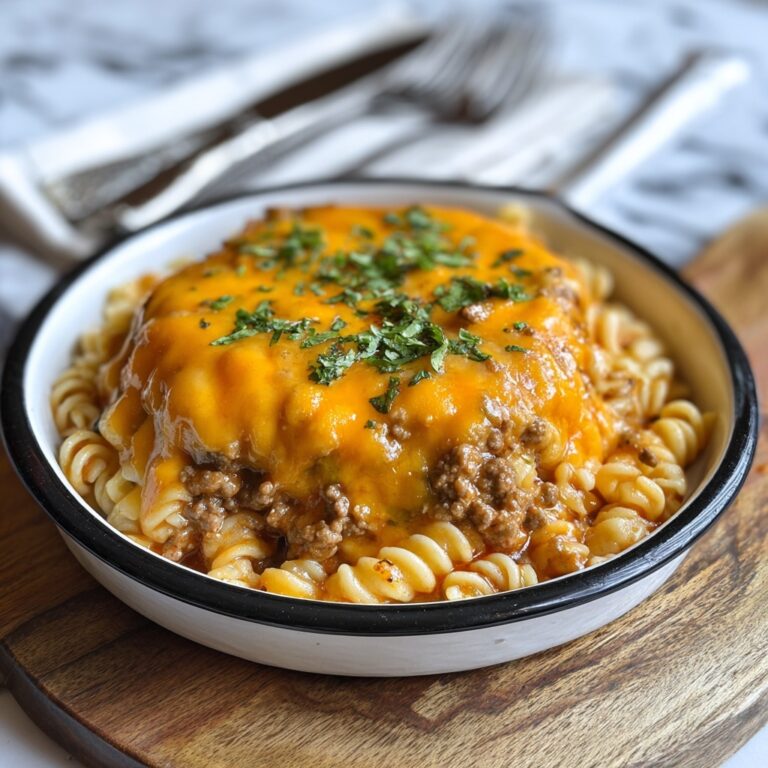 One Pot Cheeseburger Casserole Recipe