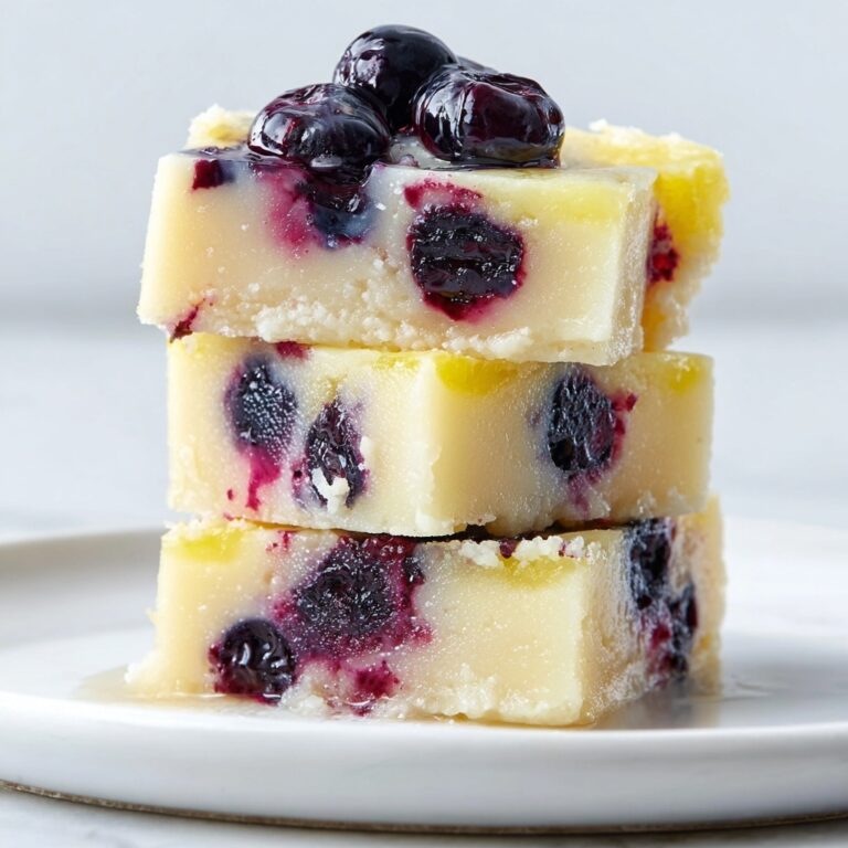 Lemon Blueberry Bars Recipe