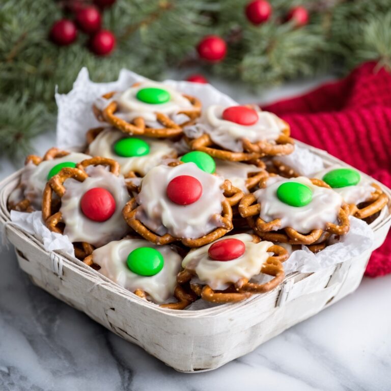 Christmas Pretzel Hugs Recipe