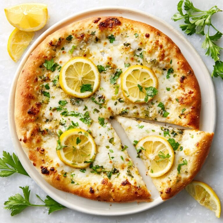 Lemon Pizza – A Refreshing Homemade Pizza Recipe