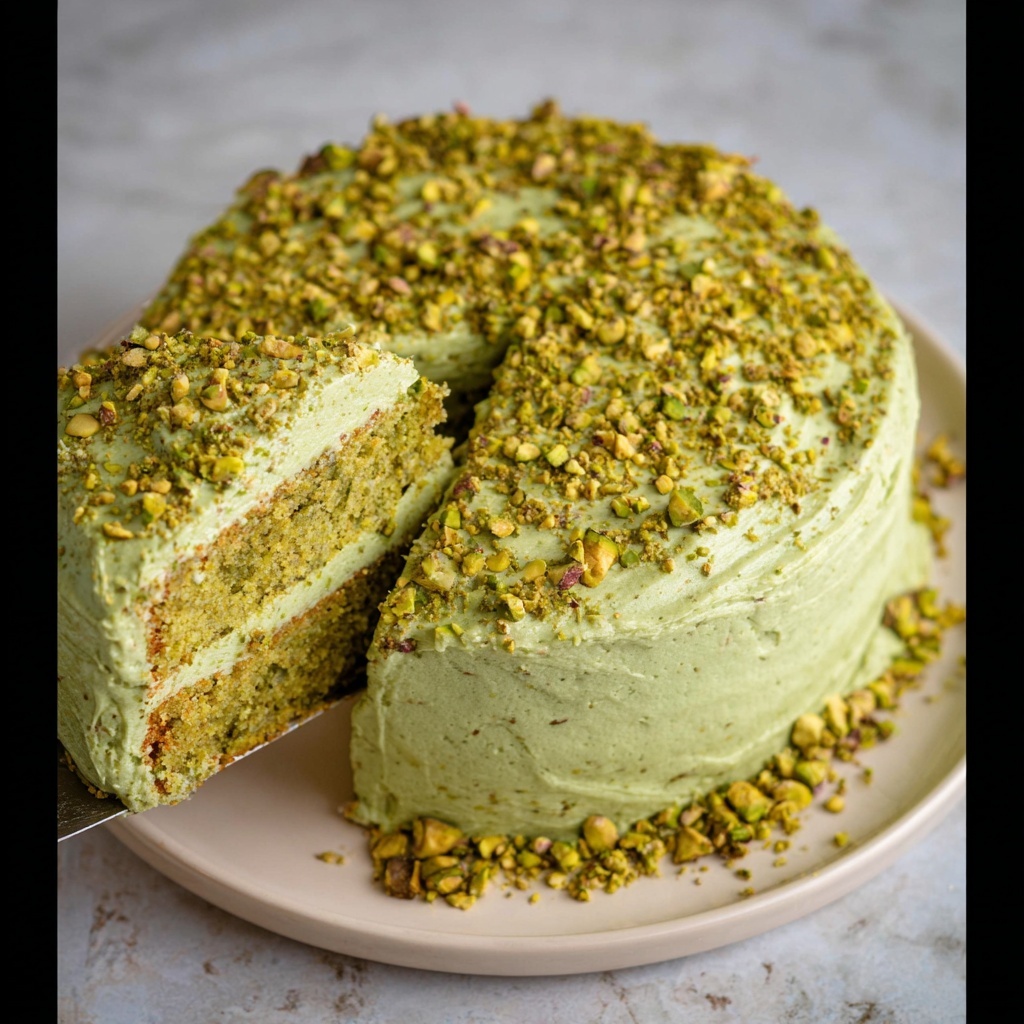 Pistachio Cake Recipe - Recipe Image