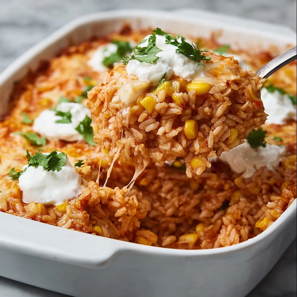 Chicken Enchilada Rice Casserole Recipe - Recipe Image