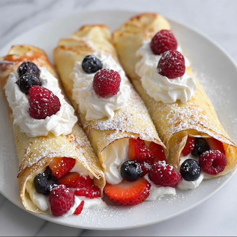 Homemade Crepes Recipe