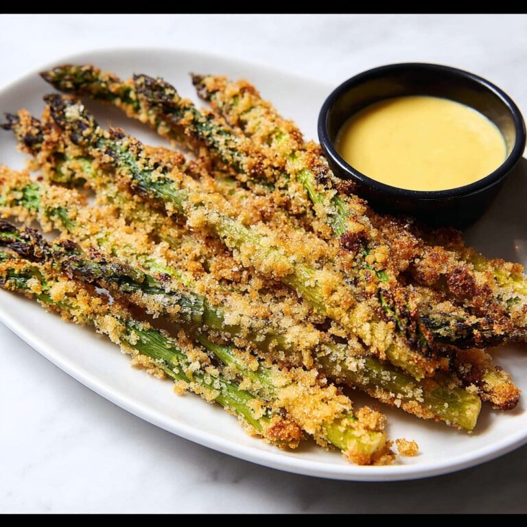 Air Fryer Panko Asparagus Fries Recipe
