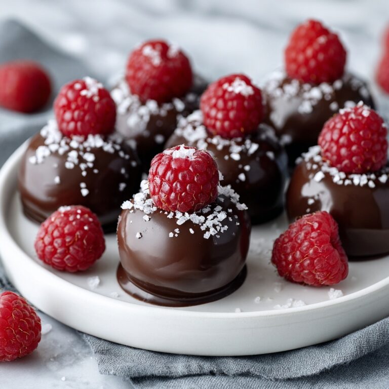 Chocolate Covered Raspberries Recipe
