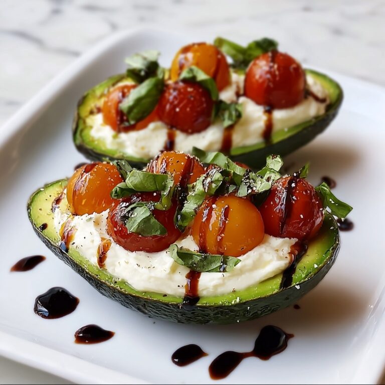 Caprese Stuffed Avocado Recipe