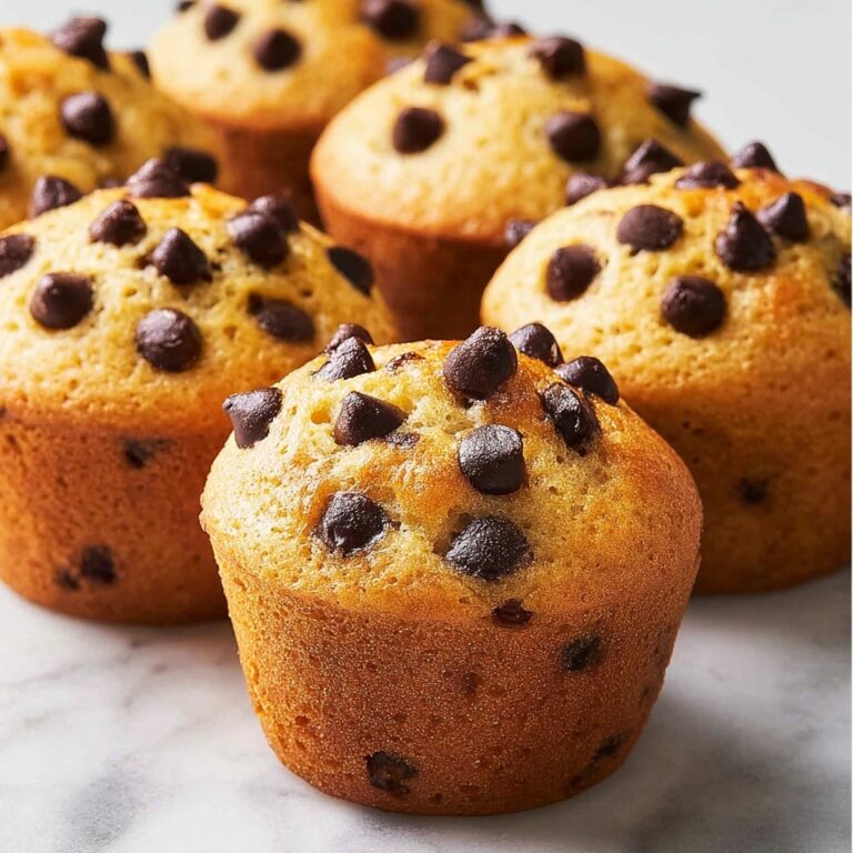 Mini Banana Chocolate Chip Muffins Recipe