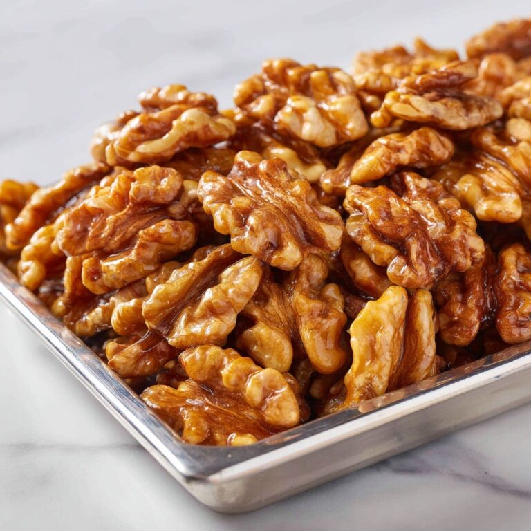 Brown Sugar Candied Walnuts Recipe