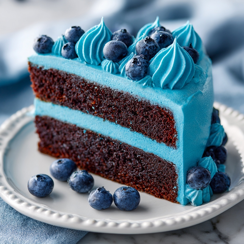 Divine Blue Velvet Cake Recipe - Recipe Image