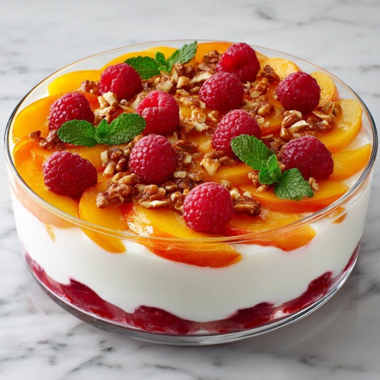 Peach Cobbler Cheesecake Salad Recipe