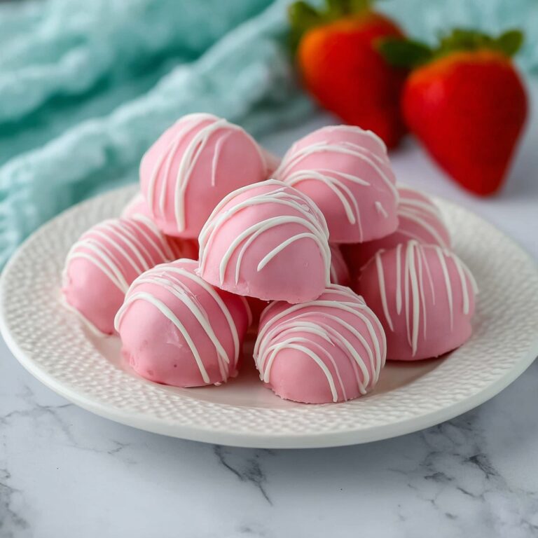 Sweet Strawberry Truffles Recipe