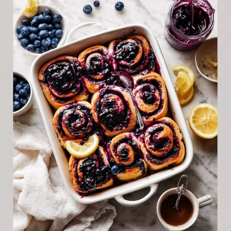 Blueberry Cinnamon Rolls Recipe