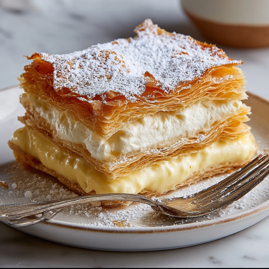 Karpatka Cake (Polish Carpathian Cream Cake) Recipe - Recipe Image
