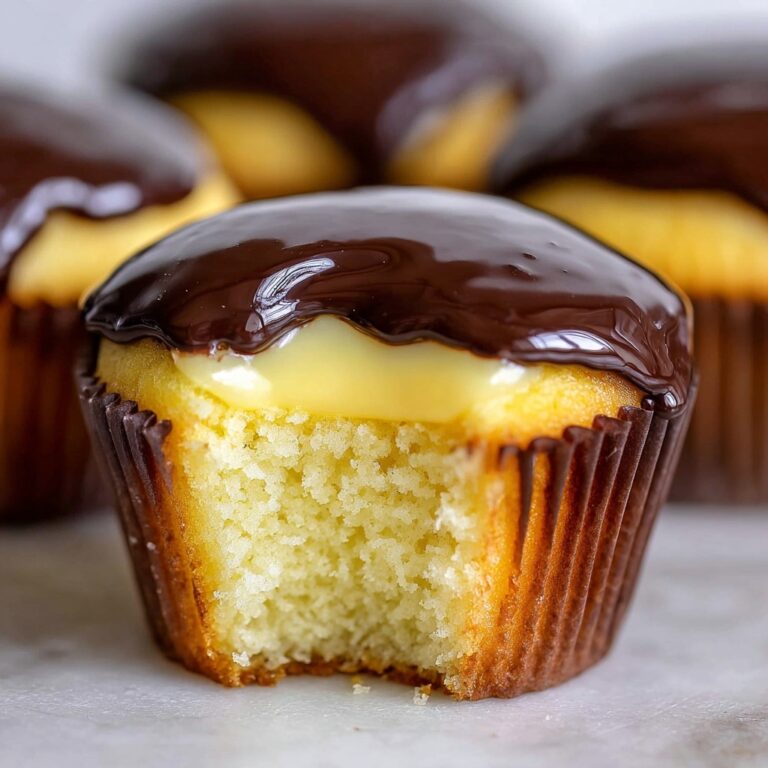 Boston Cream Pie Cupcakes Recipe