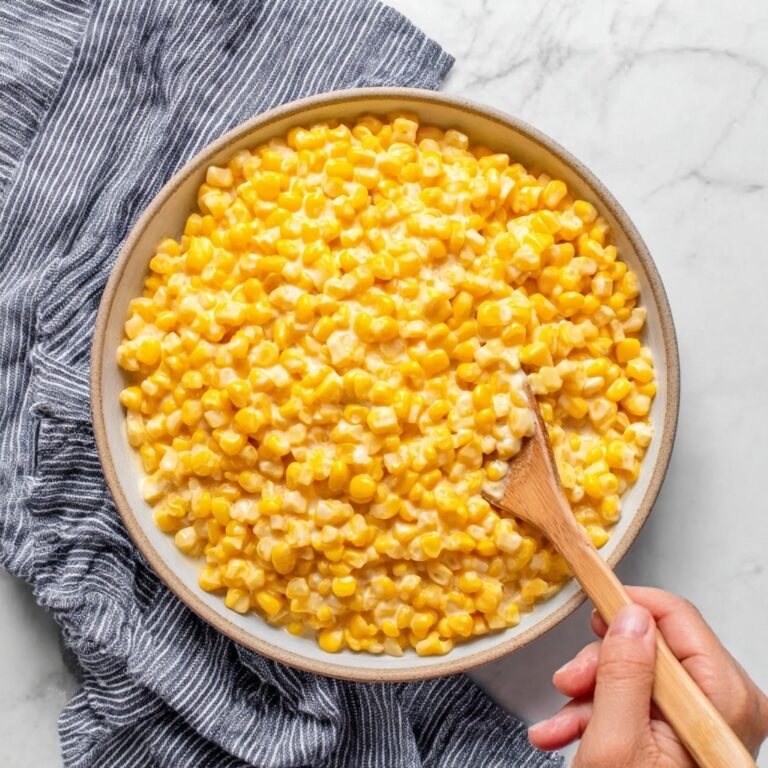 Slow Cooker Cheddar Corn Recipe