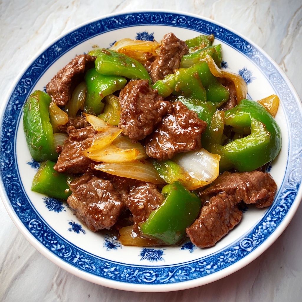 Pepper Steak with Bell Peppers and Onion Recipe - Recipe Image