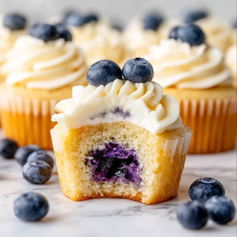 Lemon Blueberry Cupcakes Recipe