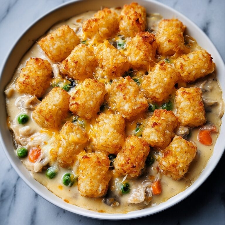 Tater Tot Chicken Pot Pie Recipe