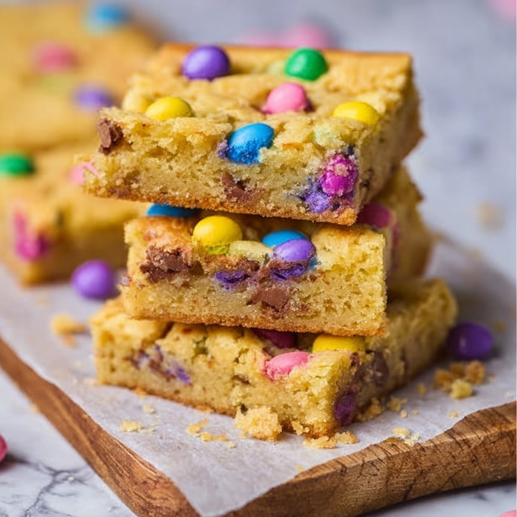 Easter Cake Mix Cookie Bars Recipe - Recipe Image