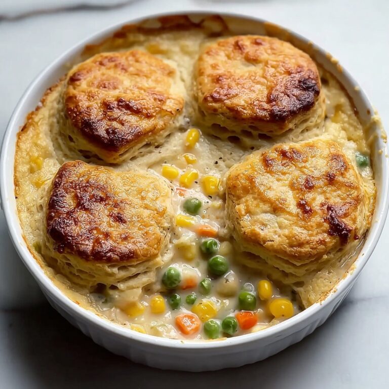 Creamy Chicken and Vegetable Cornbread Casserole Recipe