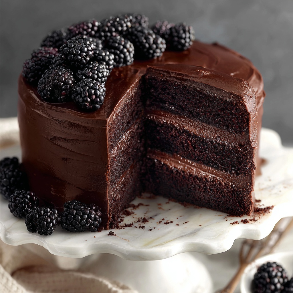 Black Magic Cake Recipe - Recipe Image