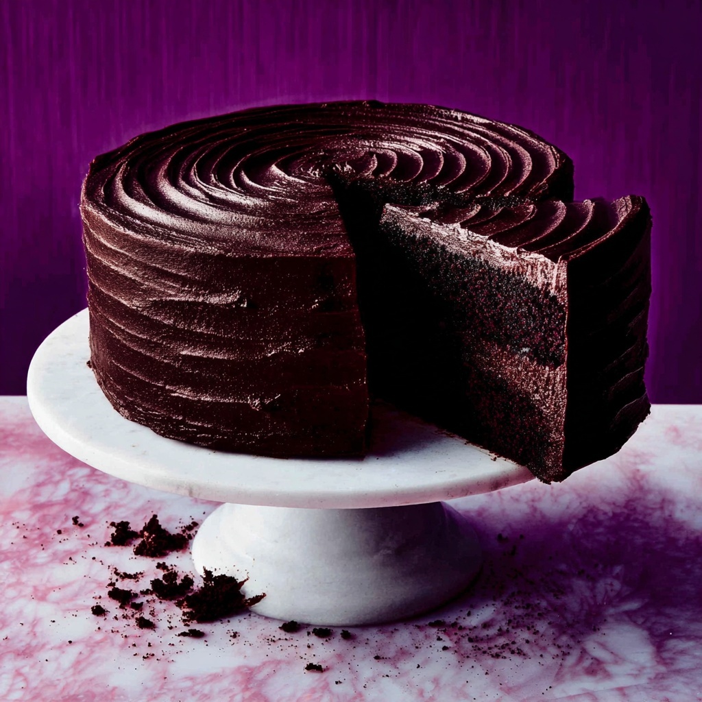 Chocolate Fudge Layered Cake Recipe - Recipe Image