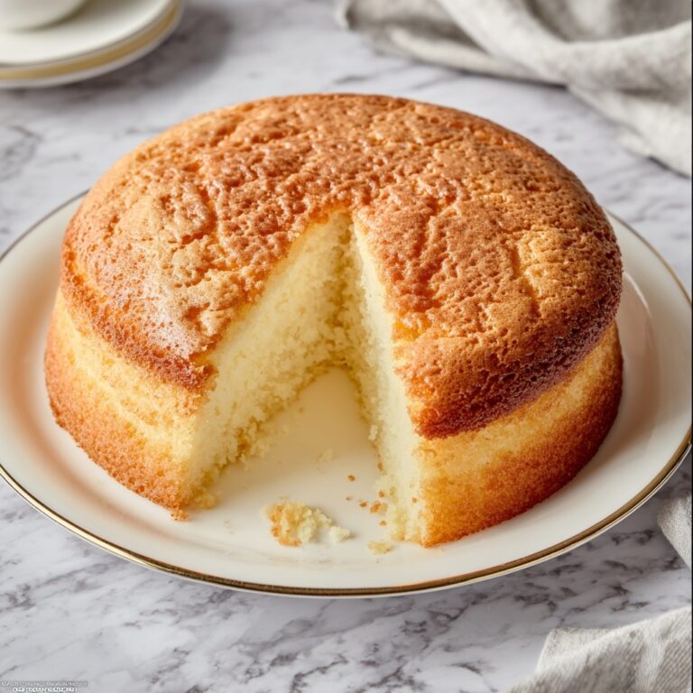 Easy Vanilla Sponge Cake Recipe