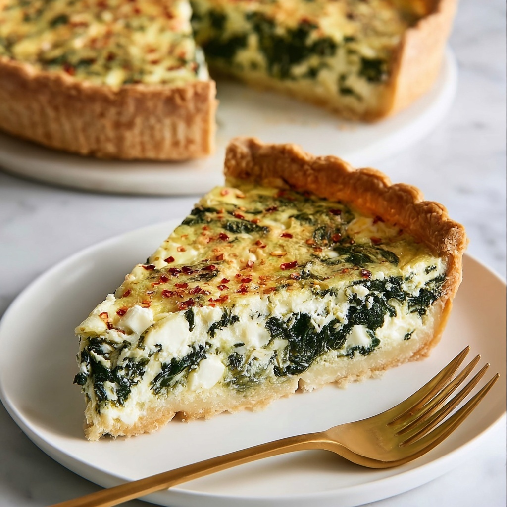Spinach Artichoke Quiche Recipe - Recipe Image