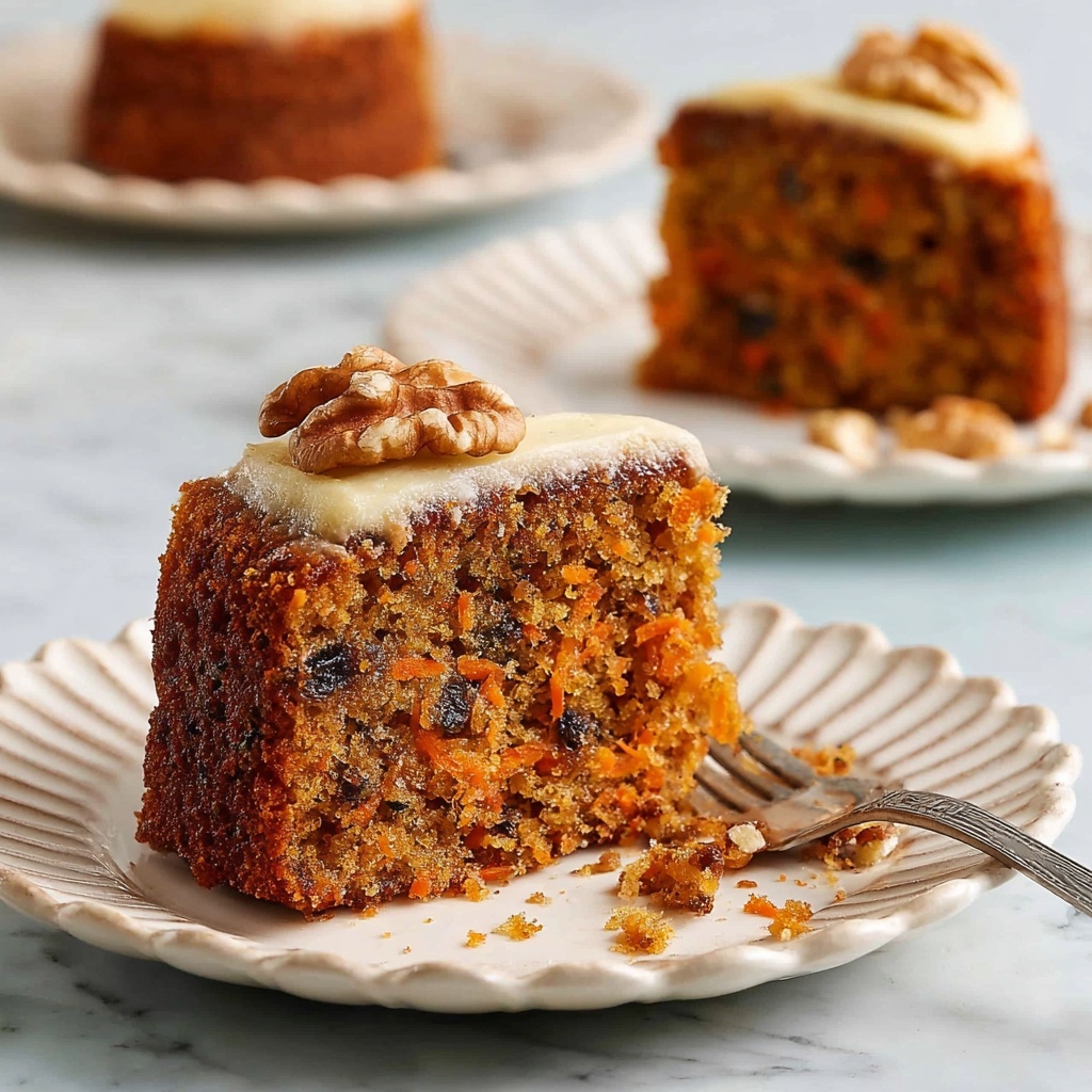 Carrot Walnut Cake Recipe - Recipe Image