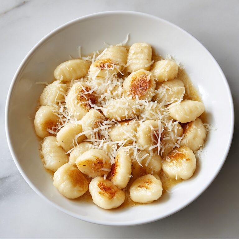 Toasted White Truffle Gnocchi Recipe