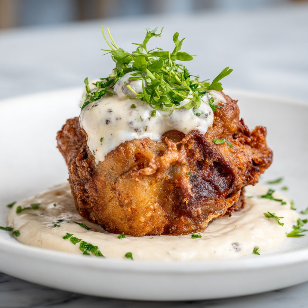 Crispy Chicken Fried Steak with Buttermilk Marinade Recipe - Recipe Image