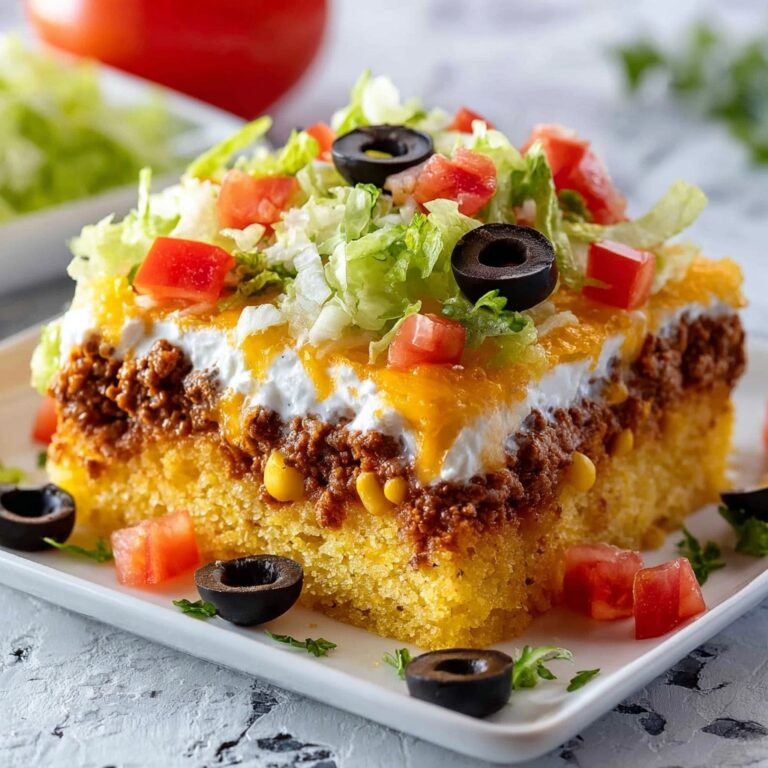 Cornbread Taco Bake Recipe