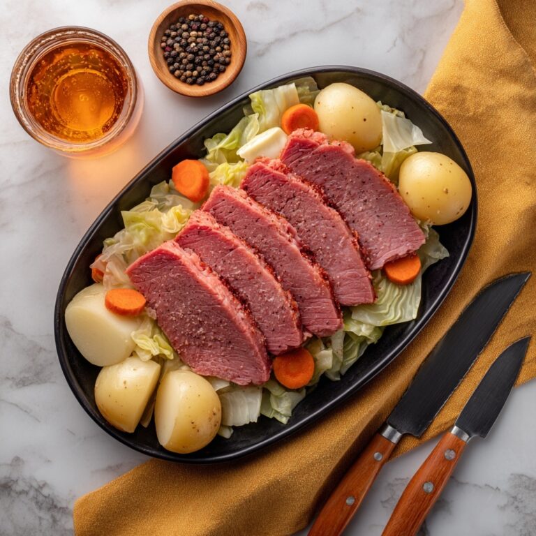 Slow Cooker Corned Beef and Cabbage Recipe