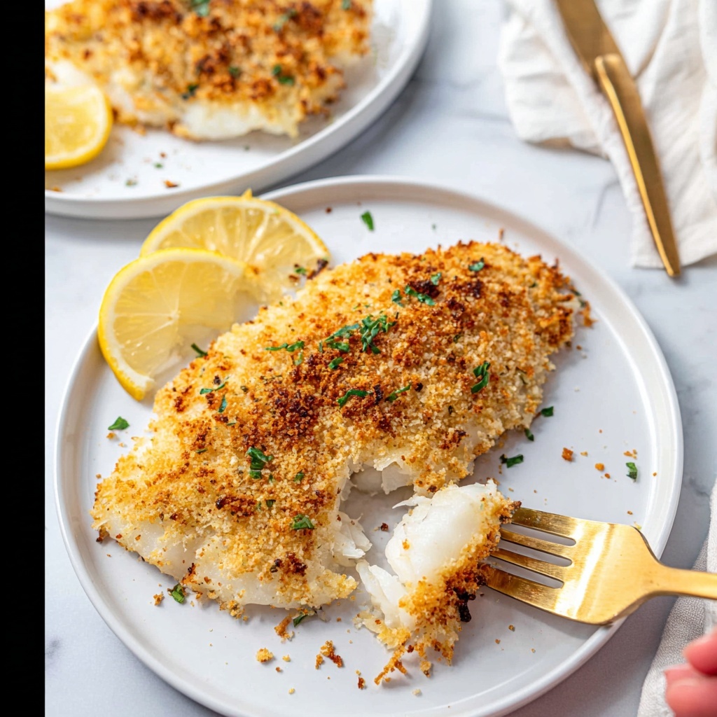 Herb-Crusted Tilapia Recipe - Recipe Image
